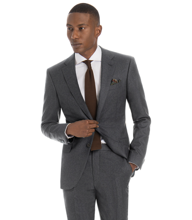 Gray Flannel Suit - Fabric by Vitale Barberis Canonico